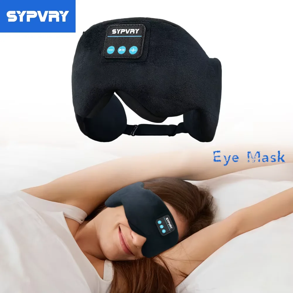 Sleep Mask Headphones Bluetooth - 편안한 수면을 위한 헤드폰 내장 블루투스