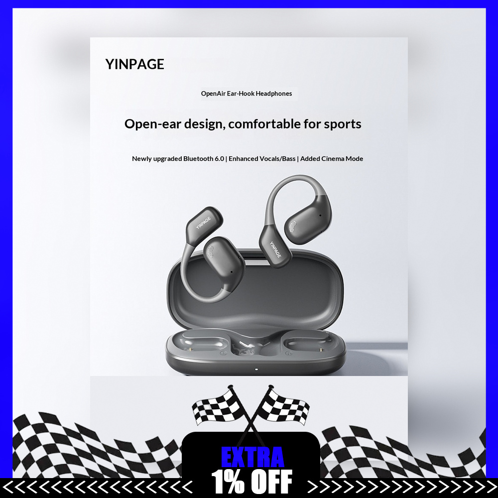 YINPAGE 오픈 에어(Open Air) 무선 이어  - Bone Conduction Running Headphones 리뷰 및 가격